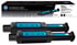 HP Тонер Neverstop 103AD, W1103AD, 2 x 2500 страници/5%, Black