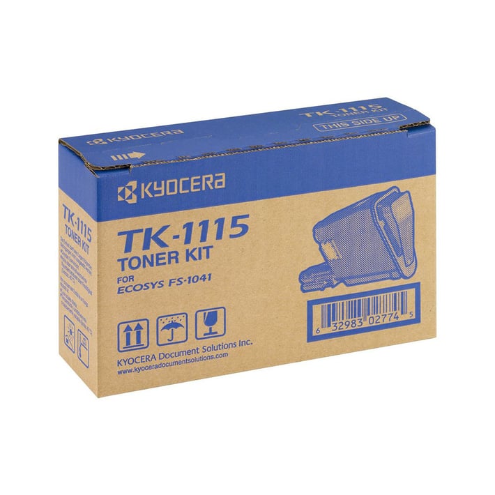 Kyocera Тонер TK-1115, FS-1220/1320MFP, 1600 страници/5%, Black