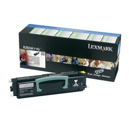 Lexmark Тонер X203A11G, X203N/X204N, 2500 страници/5%, Black