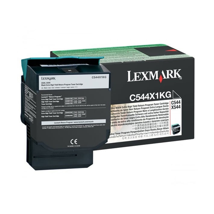Lexmark Тонер C544X1KG, X544DN, 6000 страници/5%, Black