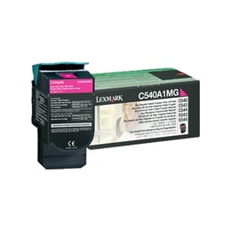 Lexmark Тонер C540A1MG, C540, 1000 страници/5%, Magenta