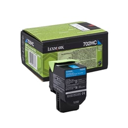 Lexmark Тонер 70C2HC0, CS310/410DN, 3000 страници/5%, Cyan
