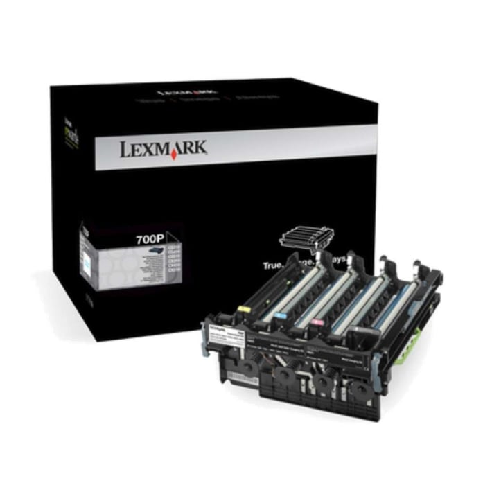 Lexmark Барабан 70C0P00, 40000 страници/5%, Black + Colour