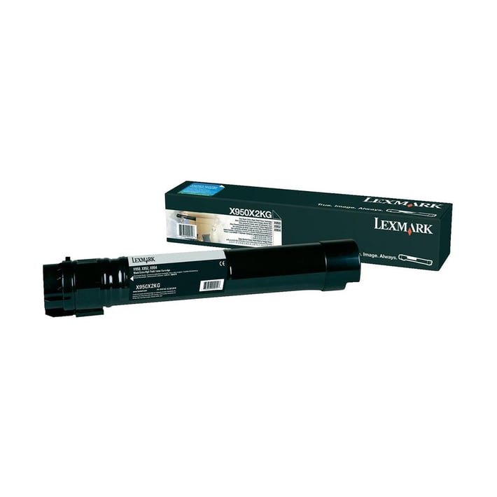 Lexmark Тонер X950X2KG, X950, 32000 страници/5%, Black