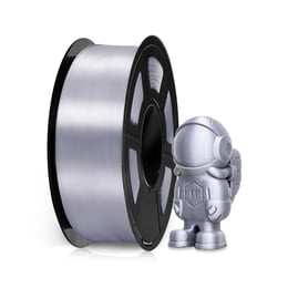 Консуматив за 3D принтер Silk, PLA+, 1.75 mm, 1 kg, сив