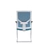 RFG Посетителски стол Snow M, светлосиня седалка, светлосиня облегалка, 2 броя в комплект