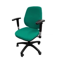 Nowy Styl Работен стол T-Bar 10 R2 Steel, зелен