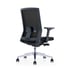 RFG Работен стол Alcanto W, дамаска и меш, черна седалка, черна облегалка