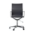 RFG Работен стол Haven W, екокожа, черна седалка, черна облегалка