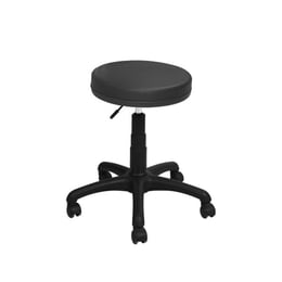 RFG Работен стол-табуретка Twist Black, черен
