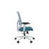 RFG Работен стол Snow W, светлосиня седалка, светлосиня облегалка
