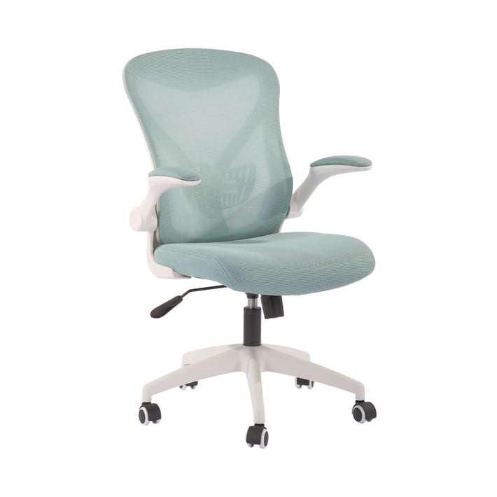 RFG Работен стол Jolly White W, синьо-зелен