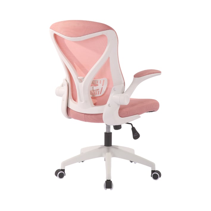 RFG Работен стол Jolly White W, розов