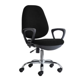 RFG Работен стол Presto Chrome, черен