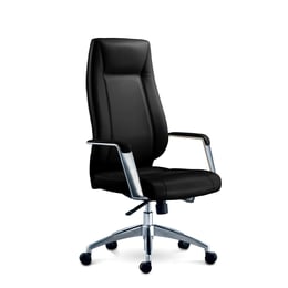 RFG Директорски стол VINCI HB, екокожа, черен