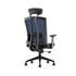 RFG Директорски стол Brixen HB, дамаска и меш, черна седалка, синя облегалка