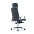 RFG Директорски стол Lider HB, екокожа, черна седалка, черна облегалка