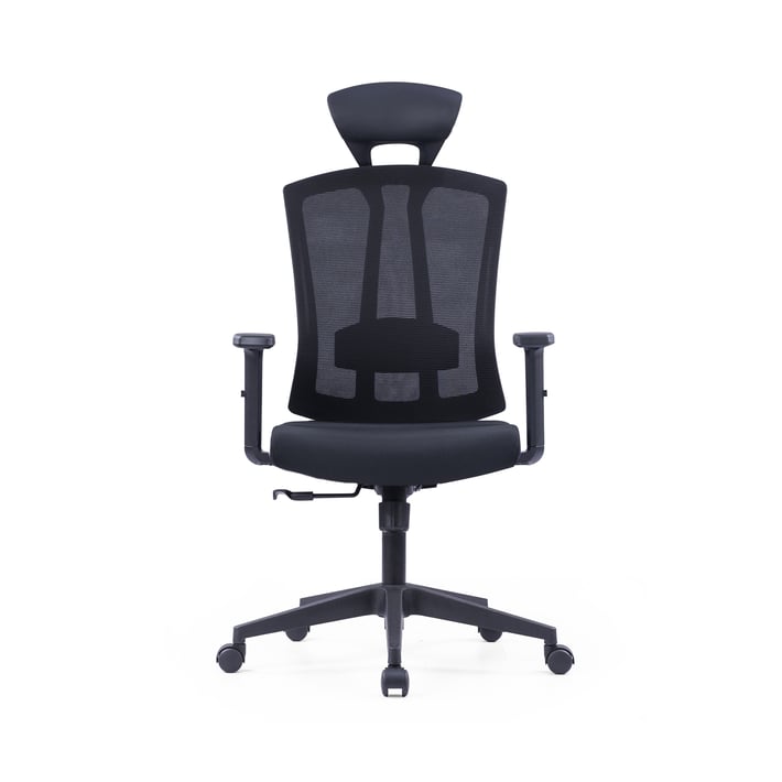RFG Директорски стол Brixxen HB, черна седалка, черна облегалка