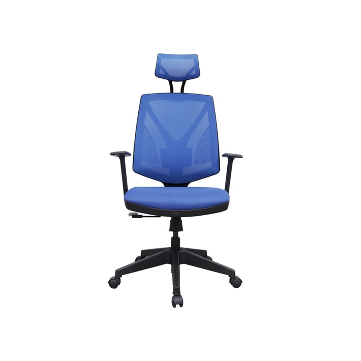 RFG Директорски стол Joy 034 HB, синя седалка, светлосиня облегалка