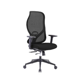 RFG Директорски стол STAR HB, черна седалка, черна облегалка