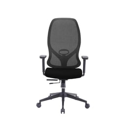 RFG Директорски стол STAR HB, черна седалка, сива облегалка
