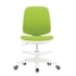 RFG Детски стол Candy Foot White, дамаска, зелена седалка, зелена облегалка