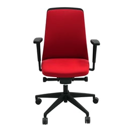 Interstuhl Работен ергономичен стол Every 146E, червен, сглобена мостра