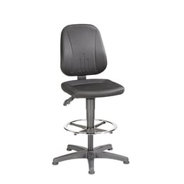 Bimos Ергономичен работен стол Unitec 9651, висок, черен