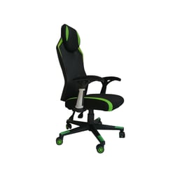 RFG Геймърски стол Soft Game, черно-зелен