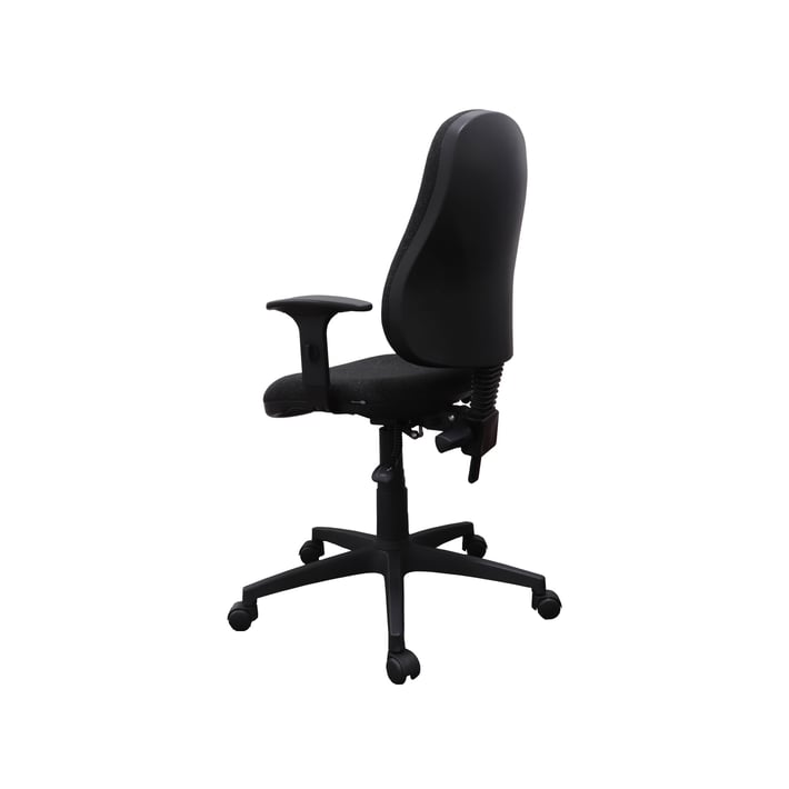 MJ Ергономичен стол Ergo Comfort, работен, черен