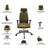 MJ Ергономичен стол Cllass, директорски, светлозелен
