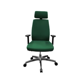 MJ Ергономичен стол Cllass, директорски, тъмнозелен