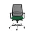 MJ Ергономичен стол Ada Black, работен, тъмнозелен
