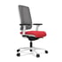 Rim Ергономичен стол Flexi FX1104 White, червен