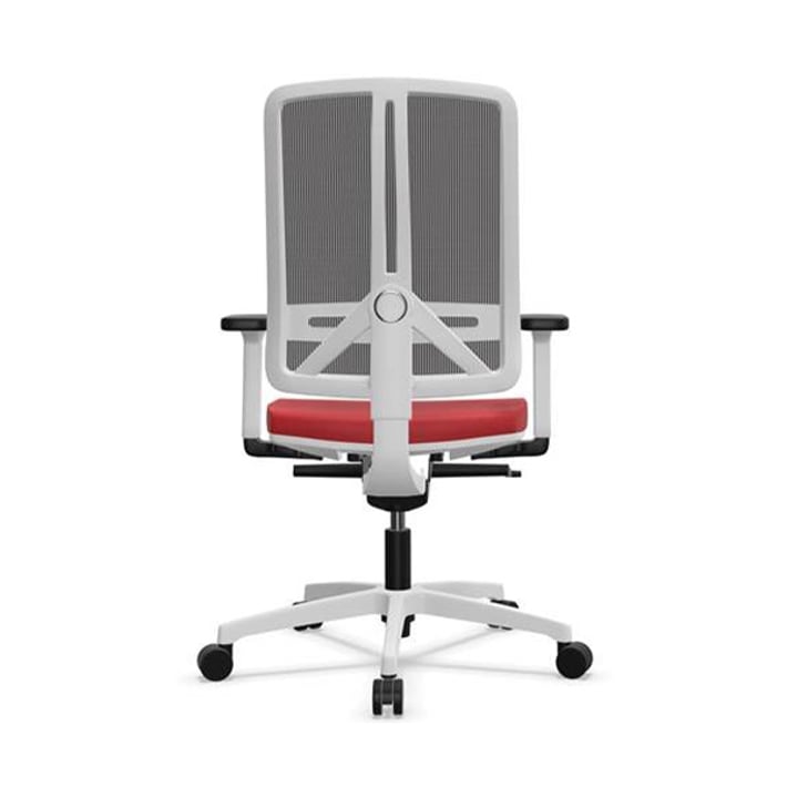 Rim Ергономичен стол Flexi FX1104 White, червен