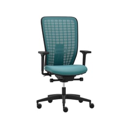 Rim Ергономичен стол Space SP1522, тюркоаз, сглобена мостра