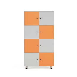RFG Шкаф Fores, 8 отделения, 800 х 400 х 1560 mm, светлосив и оранжев