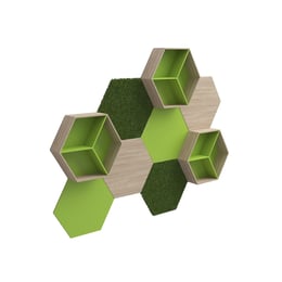 RFG Композиция Hexagon V, 3500 х 250 х 2598 mm