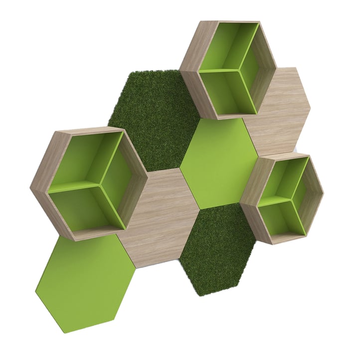 RFG Свързващ линк за модули Hexagon, 50 х 42 х 78 mm