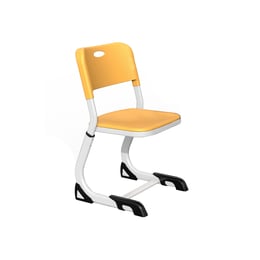 RFG Ергономичен стол Ergo School, регулируем, жълт, от I до XII клас