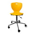 Ученически стол RFG Maxima Move Chrome, полипропилен, до 120 kg, жълт
