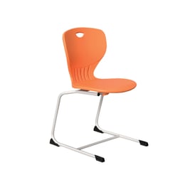 RFG Ученически стол Maxima C, от V до VIII клас, 43 х 45 х 43 cm, мандарина
