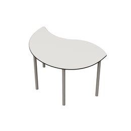 RFG Ученическа маса Flexus, S, 120 x 80 x 71 cm, бял HPL