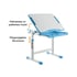 RFG Ергономичен ученически чин и стол Ergo Tech B207, син цвят