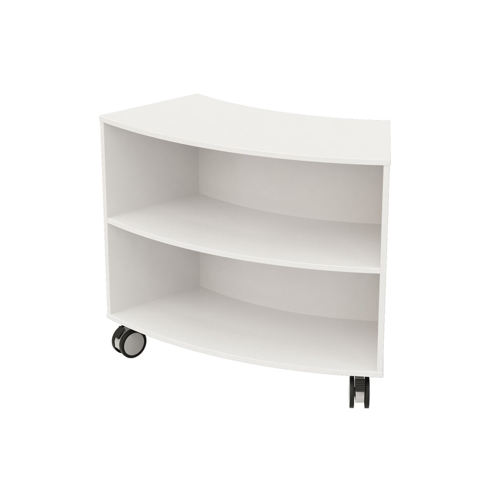Етажерка RFG, с 2 рафта, 100.8 х 40 х 90 cm, ПДЧ, светлосива, сглобена мостра