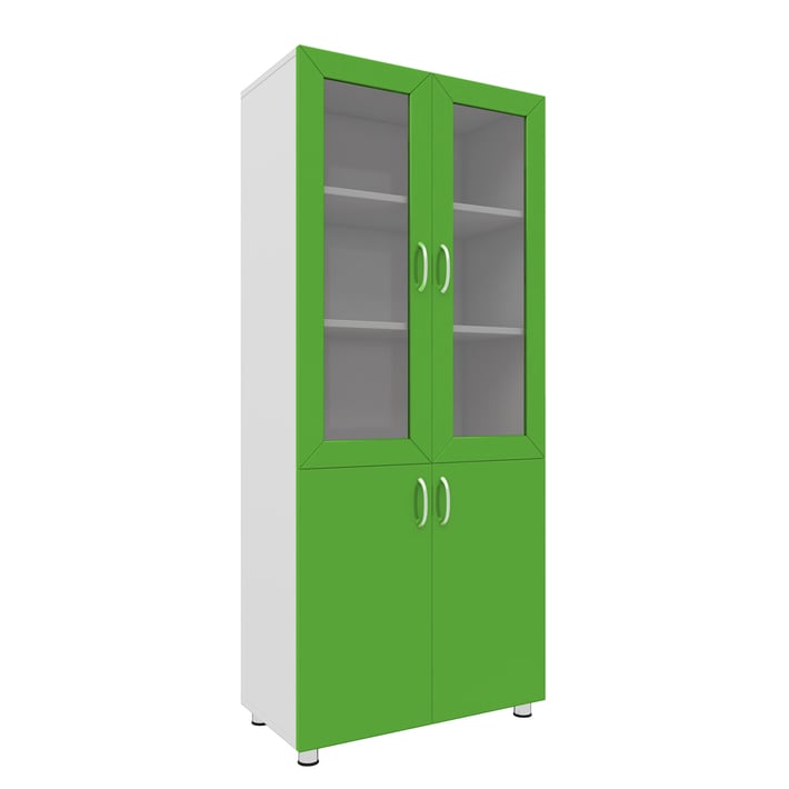 RFG Шкаф, лабораторен, 80 х 40 х 160 cm, зелен
