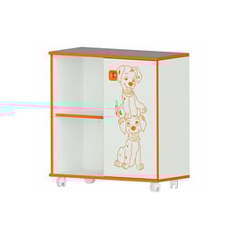 RFG Шкаф Rocky, с врата и 2 рафта, 800 х 370 х 800 mm