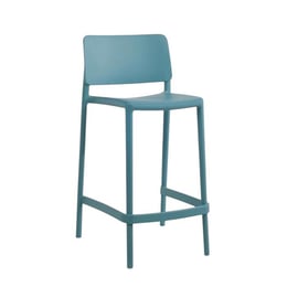 RFG Бар стол Joy S, пластмасов, 65 cm, син