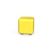 RFG Табуретка Cube, 60 х 60 х 43H, екокожа, жълта