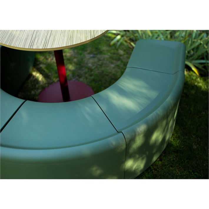 Boln Модулна седалка Sarek R, Turquoise, 450 х 450 х 490 mm